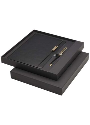 Legato A5 Notebook And Rollerball Pen Set (Blue Ink)