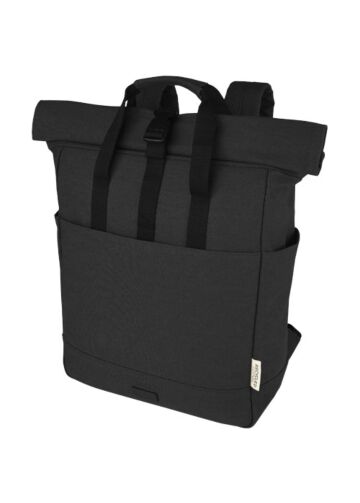 Joey 15” Grs Recycled Canvas Rolltop Laptop Backpack 15l