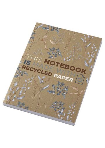 Novella Austen A5 Recycled Soft Cover Kraft Notebook - 100 Sheets
