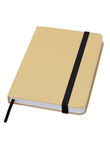 Reed A6 Recycled Hard Cover Notebook With Plain Pages