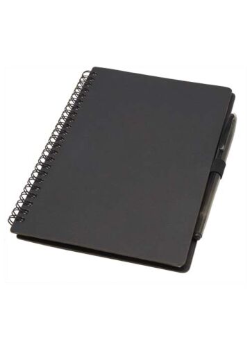 Slate A5 Reusable Hard Cover Notebook And Pen Set (Black Ink)