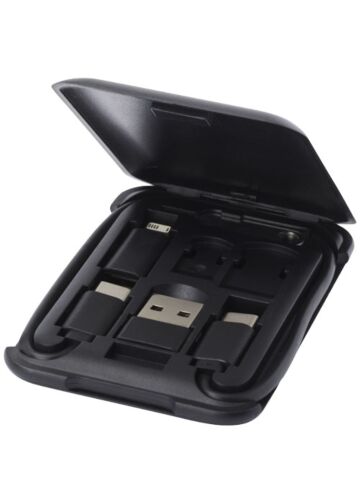 Savvy Recycled Plastic Modular Charging Cable With Phone Holder