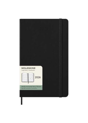 Moleskine Horizontal Hard Cover 12 Month L Weekly Planner