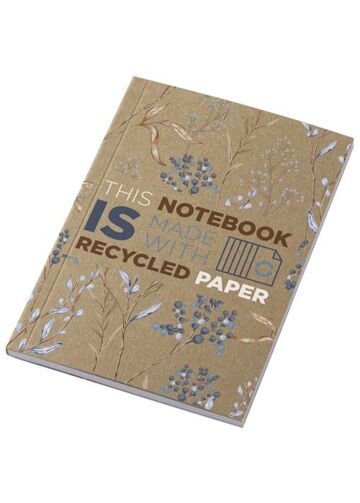 Novella Austen A6 Recycled Soft Cover Kraft Notebook - 50 Sheets